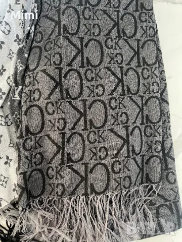 Шалове Luis Vuitton и Calvin Klein , снимка 9 - Шалове - 48704040
