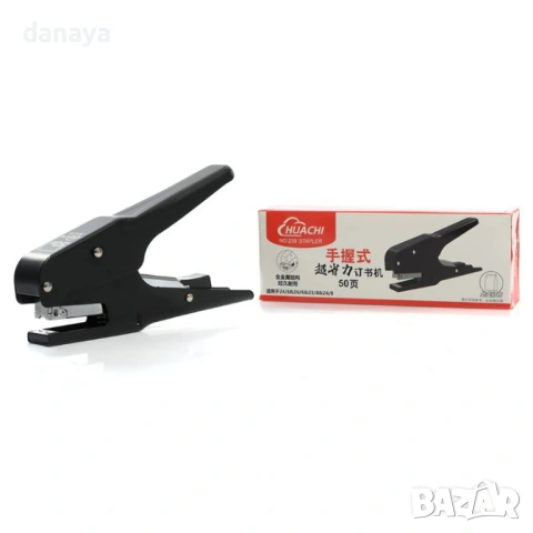 6329 Усилен телбод степлер за много листове наведнъж, снимка 2 - Ученически пособия, канцеларски материали - 53159585