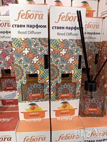 стайни парфюми ароматизатори FEBORA и Rivola 100 мл, снимка 2 - Ароматизатори - 44088093