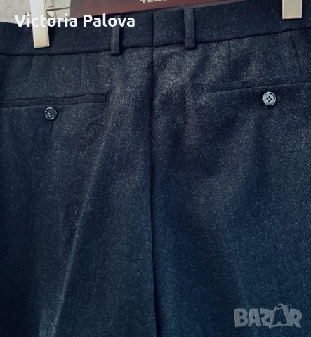 Класически вълнен панталон E.B.COMPANY  100% virginwool, снимка 4 - Панталони - 42952288