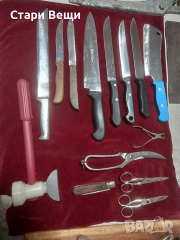 Стари ножове сатъри брадви , снимка 2 - Ножове - 53057936