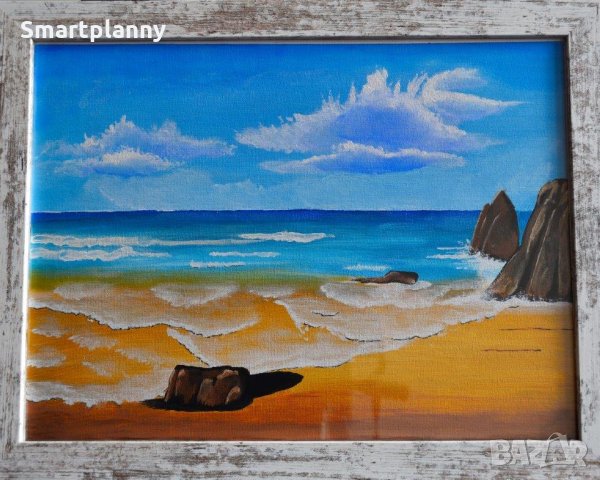 Картина Скалист плаж