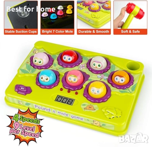 Интерактивна игра BAODLON „Удряне на къртица“, снимка 4 - Игри и пъзели - 52802831