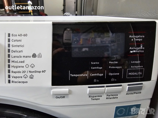 Пералня със сушилня AEG LWR7G856OB серия 7000, снимка 4 - Перални - 53383295
