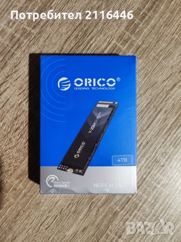 Хард диск ORICO M.2 NGFF SATA Internal SSD 4TB