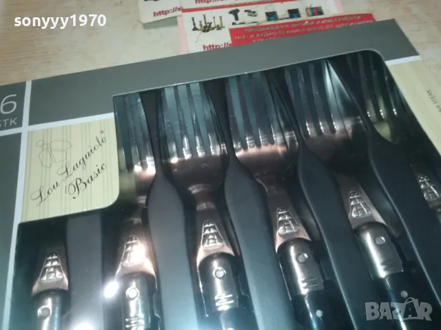 LAGUIOLE FRANCE 6 ВИЛИЦИ 0510241916, снимка 9 - Колекции - 47474641