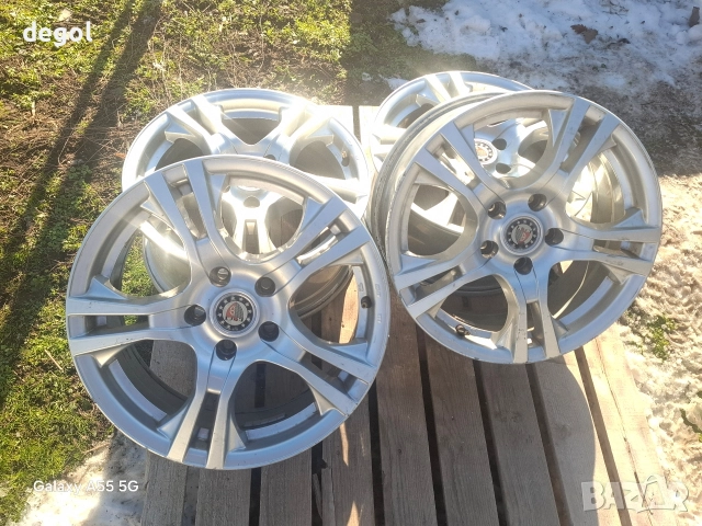 KBA 47127 PLATIN GERMANY 🇩🇪 R16 5x110 7J ET35,Opel Alfa Romeo, снимка 2 - Гуми и джанти - 52935617