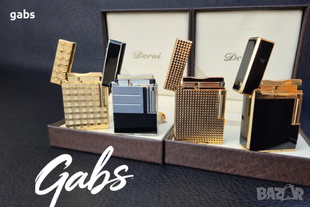 Луксозна газова запалка Derui,No 258-1, снимка 3 - Запалки - 49094206