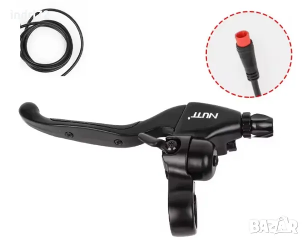 Nutt ляв спирачен лост със звънец