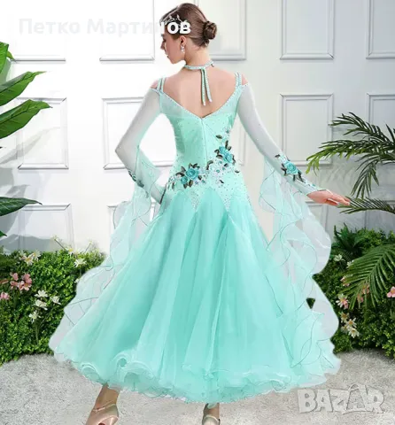 Рокля за спортни танци (стандарт), снимка 2 - Детски рокли и поли - 49609781