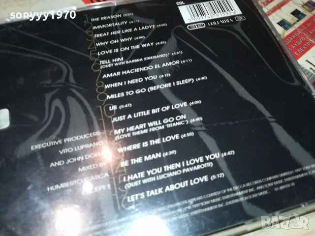 CELINE DION CD 0612250752, снимка 9 - CD дискове - 52668146