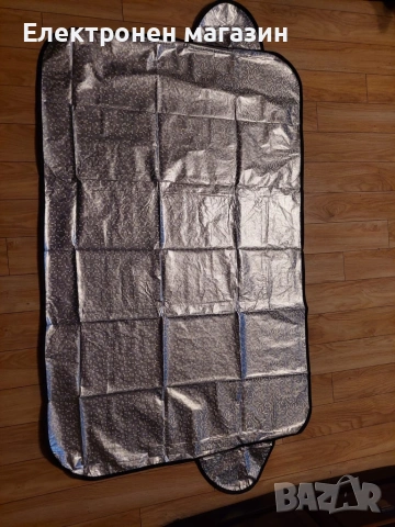 Покривало- сенник за предно стъкло на автомобил "Предпазва от замръзване и лед"/- 183* 147* 116/;, снимка 4 - Аксесоари и консумативи - 53209091