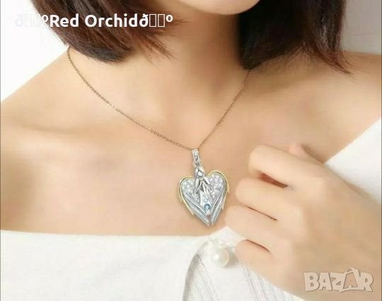 Ново дамско колие "ангел хранител "