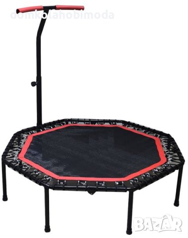 Фитнес батут с дръжка,128 см, До 100 килограма