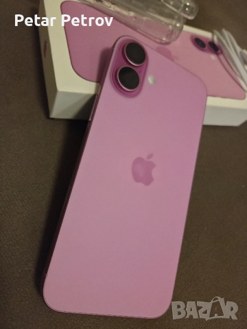 Iphone 16 plus 128GB PINK, снимка 3 - Apple iPhone - 52447480