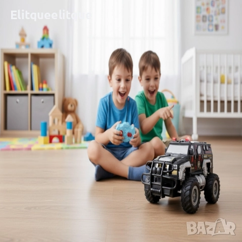 Радиоуправляемият джип Monster Truck SWAT 4x4, снимка 3 - Коли, камиони, мотори, писти - 52217735