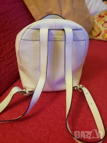 Нова раница от естествена кожа с коте, снимка 2 - Чанти - 49476157