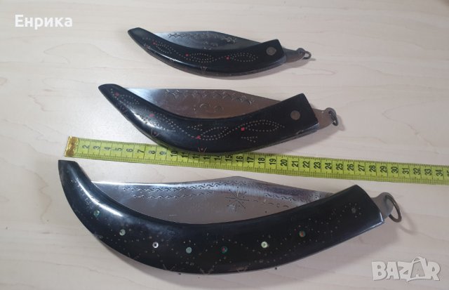 Стари ръчно изработени ками Сойка, снимка 2 - Антикварни и старинни предмети - 43967185