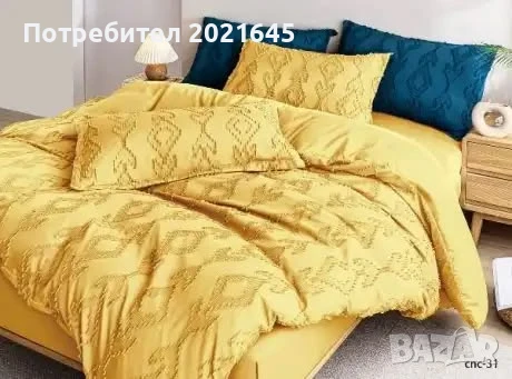 Едноцветни спални комплекти, снимка 3 - Спално бельо - 51125455