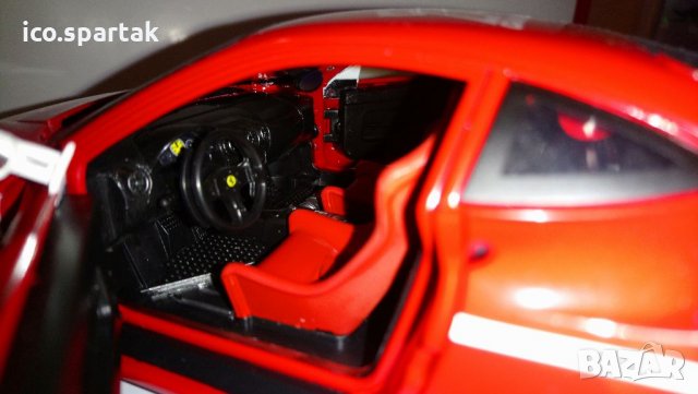 Ferrari 1 18 430 Challenge Hot whеels black , снимка 9 - Колекции - 32338202