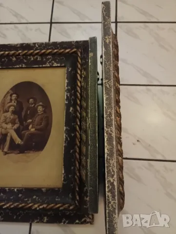 Три винтидж снимки в рамки, Бъфало Бил и Д. Франк Пауъл. , снимка 11 - Антикварни и старинни предмети - 48992254