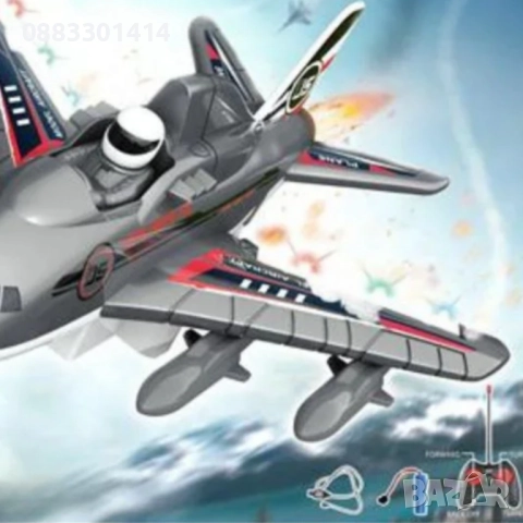 Самолет с дистанционно управление , снимка 5 - Влакчета, самолети, хеликоптери - 52830742