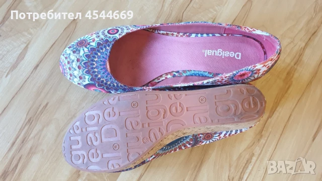 Нови обувки Desigual, снимка 2 - Дамски елегантни обувки - 51149981