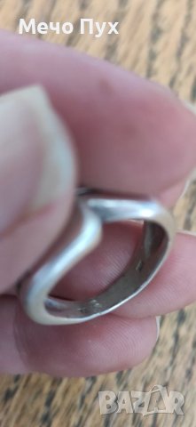 Сребърен пръстен (12), снимка 6 - Пръстени - 37689067