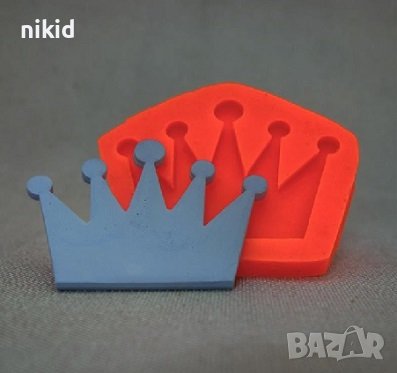 Висока корона силиконов молд форма калъп фондан шоколад гипс торта декор