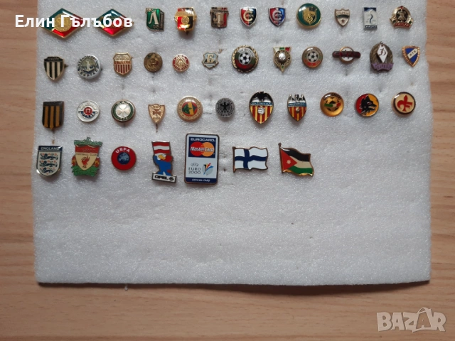 Колекционерски футболни значки, снимка 3 - Фен артикули - 51795934