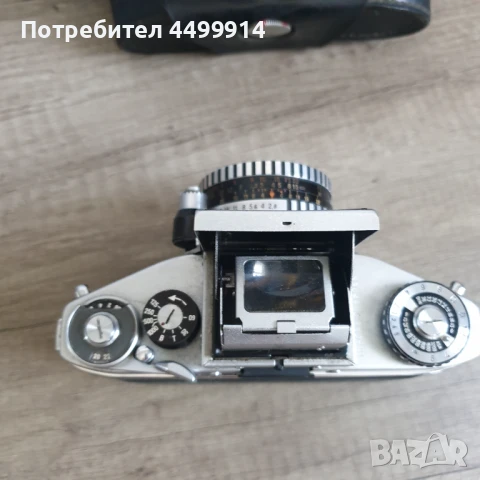 Фотоапарат Exakta_vx1000 с обектив Carl Zeiss Jena Tessar, снимка 6 - Антикварни и старинни предмети - 51325794