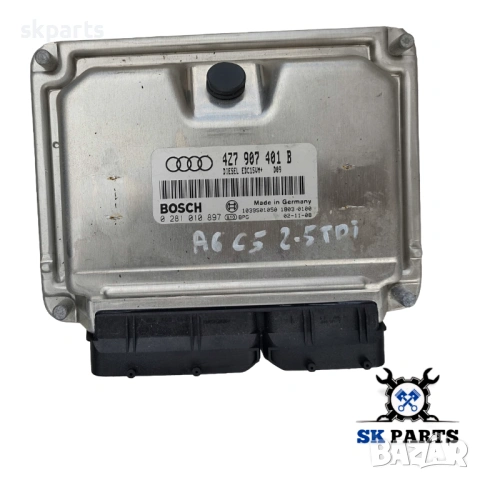 Компютър двигател за Audi A6 C5 / Ауди А6 Ц5 2.5 TDI 180 кс