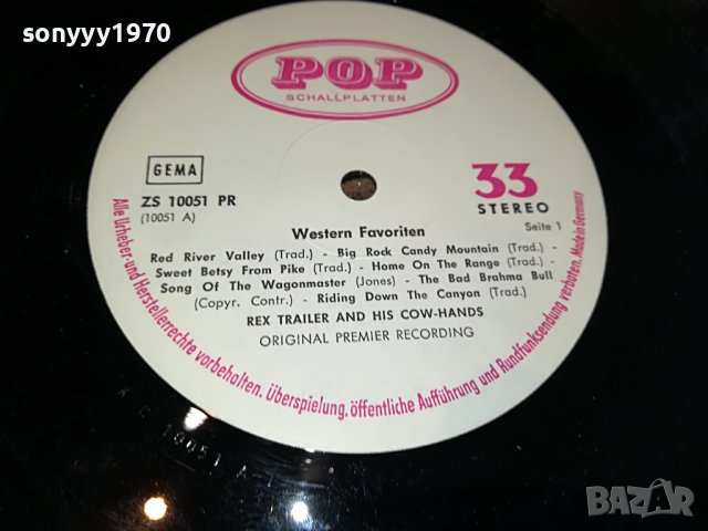 SOLD-WESTERN FAVORITEN-ВНОС GERMANY 2304230852, снимка 17 - Грамофонни плочи - 40454150