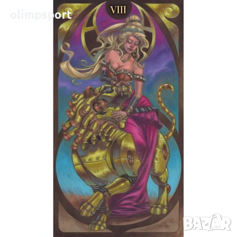 Карти Таро LoScarabeo Steampunk Art Nouveau , снимка 2 - Карти за игра - 51327751