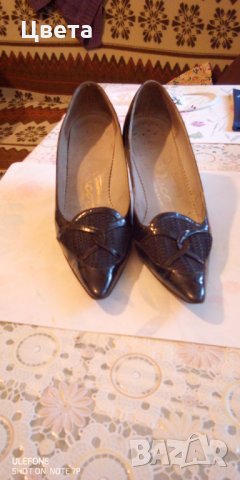 Лачени обувки, снимка 9 - Дамски обувки на ток - 32606253