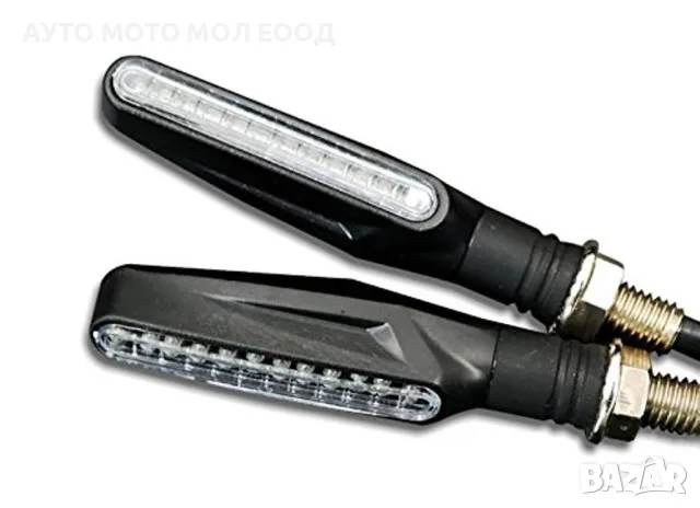 Универсални LED Мигачи за мотор, скутер, мотоциклет - 2 броя., снимка 6 - Аксесоари и консумативи - 49805524