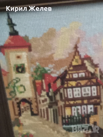 Гоблен в рамка 50498, снимка 7 - Гоблени - 52506553