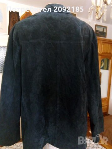 Кожено сако, снимка 3 - Якета - 26787915