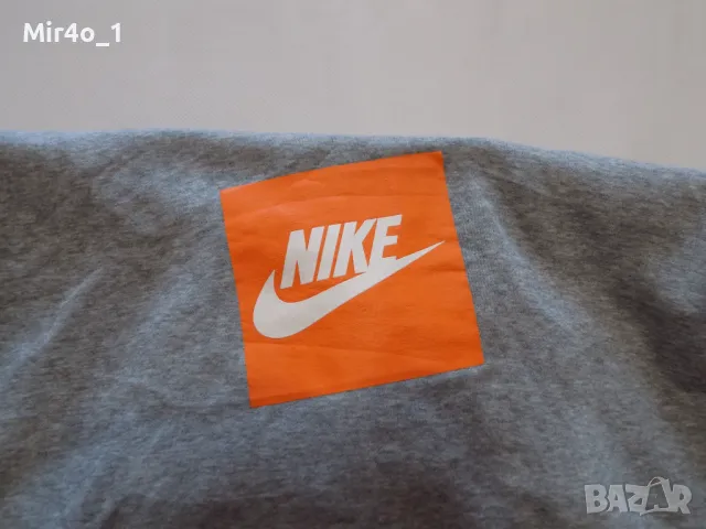 суитчър nike найк суичър горнище худи блуза фанела спортен тренировка крос фитнес мъжки оригинал L, снимка 3 - Спортни дрехи, екипи - 49263946