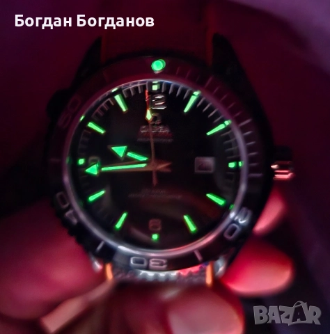 Мъжки часовник OMEGA Seamaster Planet Ocean, снимка 8 - Мъжки - 52466117