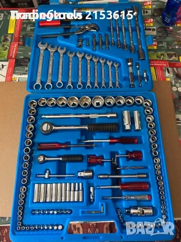 RS PRO гедоре /гидория 1/4 и 1/2 качествени Bложки Удължители Битове Kлючове комплект