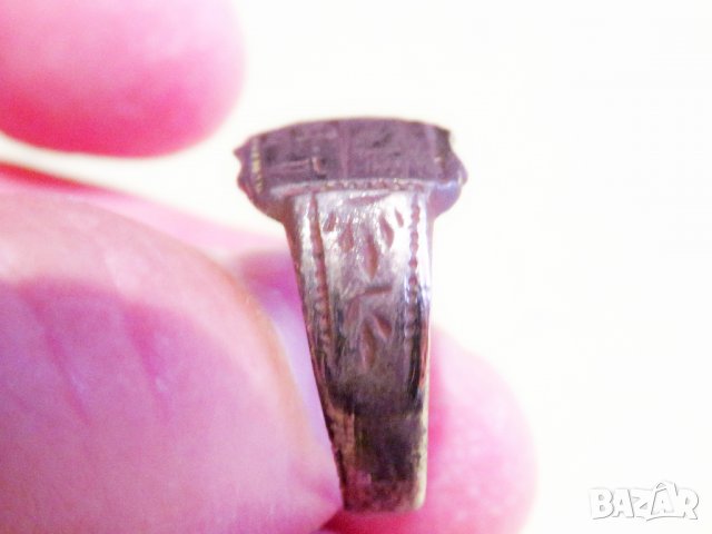 Старинен военнен пръстен 1889 г. за ценители и колекционери ., снимка 3 - Антикварни и старинни предмети - 36844474