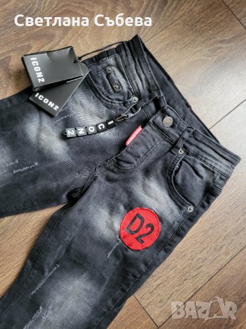Дънки Dsquared2 , снимка 3 - Детски панталони и дънки - 34640336