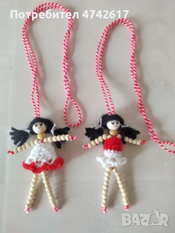 Мартеници- ръчна изработка, снимка 17 - Български сувенири - 53536492