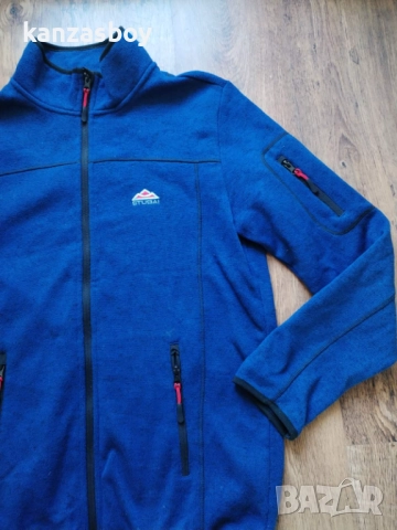 Stubai Strickfleece - мъжко поларено горнище ХЛ , снимка 7 - Спортни дрехи, екипи - 52886607