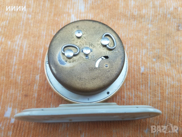 Будилник часовник Дружба Уникат, снимка 4 - Антикварни и старинни предмети - 53419212