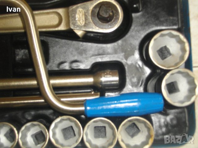 Made in GDR-Старо Качество Немска Гедория/Гидория-Инструменталиум-11-32мм-25 части-Хром-Ванадиум, снимка 9 - Други инструменти - 40343264