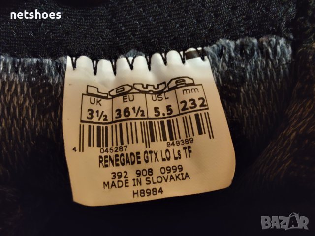 Lowa Renegade Gore Tex-дамски обувки №37, снимка 9 - Дамски боти - 37882302