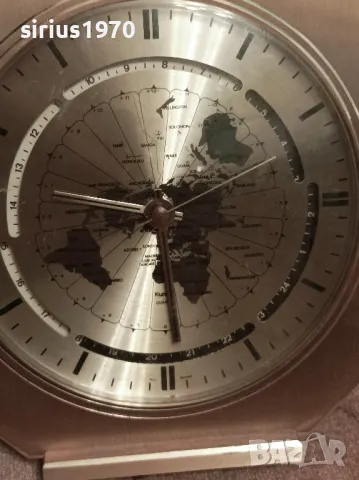 много красив бутиков стилен часовник работи батерия световно време, снимка 4 - Стенни часовници - 47497421