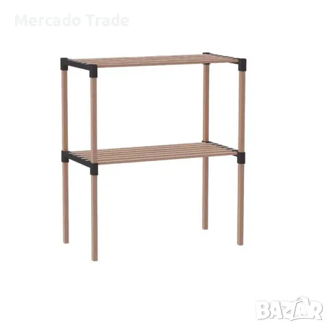 Декоративна етажерка за микровълнова Mercado Trade, 2 нива , снимка 3 - Декорация за дома - 48470852
